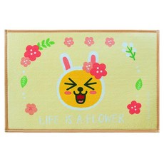 Moohan Towel Kakao Friends超細纖維地墊, 混色