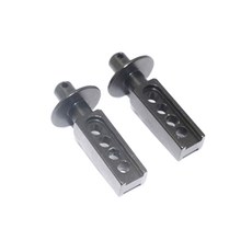 GPM ALLOY FRONT BODY POST WITH MOUNT 세트, BK, 1세트