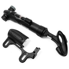 지요 압력게이지 트윈밸브 미니 펌프 GP-74, 블랙, 1개