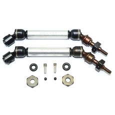 GPM ALUMINIUM FRONT CVD DRIVE SHAFT + WHEEL HEX 12 x 6 mm 1PR 세트, S, 1세트