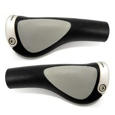 Ergon Lock把手握把 GP-1, 黑色的, 1個