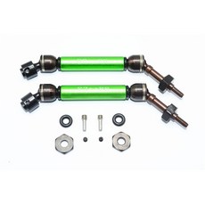 GPM ALUMINIUM REAR CVD DRIVE SHAFT + WHEEL HEX 12 x 6 mm 1PR 세트, G, 1세트
