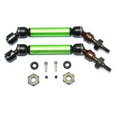 GPM鋁製前CVD傳動軸+輪子六角12*6mm 1PR組, G, 1套