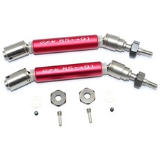 GPM STAINLESS+ALUMINUM FRONT CVD DRIVE SHAFT+ STEEL WHEEL HEX 10p 세트, R, 1세트