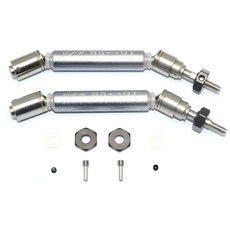 GPM STAINLESS+ALUMINUM FRONT CVD DRIVE SHAFT+ STEEL WHEEL HEX 10p 세트, GS, 1세트