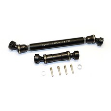 GPM STEEL 45 + ALUMINUM FRONT + REAR DRIVE SHAFT 8p SET, BK, 1세트
