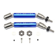 GPM STAINLESS+ALUMINUM FRONT CVD DRIVE SHAFT+ STEEL WHEEL HEX 10p 세트, B, 1세트