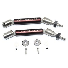 GPM STAINLESS+ALUMINUM FRONT CVD DRIVE SHAFT+ STEEL WHEEL HEX 10p 세트, BR, 1세트