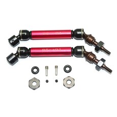 GPM ALUMINIUM FRONT CVD DRIVE SHAFT + WHEEL HEX 12 x 6 mm 1PR 세트, R, 1세트