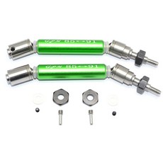 GPM STAINLESS+ALUMINUM FRONT CVD DRIVE SHAFT+ STEEL WHEEL HEX 10p 세트, G, 1세트