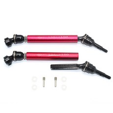 GPM STEEL + ALUMINIUM F/R UNIVERSAL SWING SHAFT WITH WASHERS & WHEEL HUBS 1PR SET 1/8 REVO SUMMIT, R, 1세트