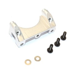 GPM ALLOY FRONT DAMPER MOUNT WITH COUNTER SINK WASHERS & SCREW, S, 1세트