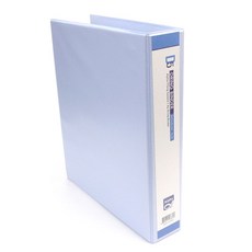 알파 투명 D링 바인더 A4 3공 5cm, 혼합 색상, 1개