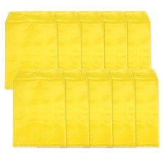 Ehwa 塑膠文件信封 黃色, 245 x 335 毫米, 10片