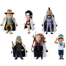 BANPRESTO World Collectible WCF One Piece Navy Vol2 6 人偶, 1套