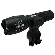 dbike X2 XM-L T6 變焦燈 1100 流明, 黑色的, 1個