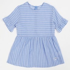 JCB 女童款ST荷葉袖雪紡衫