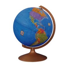 世界一般型行政圖地球儀 270-HCA, 混色