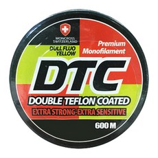 몽크로스 모노라인 DTC 낚싯줄 3호, 듀플로 옐로우, 1개