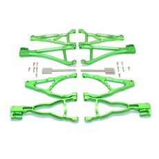 GPM鋁製前+後+上+下懸吊臂 8入組 FOR E-REVO 560871/REVO/SUMMIT 專用, G, 1套