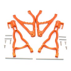 GPM鋁製後上+下懸吊臂4件組 FOR E-REVO 560871/REVO/SUMMIT專用, 或者, 1套