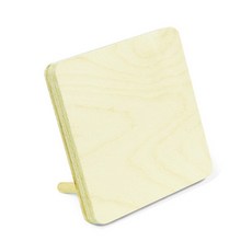 大家的工廠 教具用 DIY 樺木相框 8種 7號 280 x 280 x 15 mm, 素色, 1個