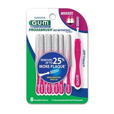 G.U.M 攜帶式牙間刷 I型, 8件, 1個