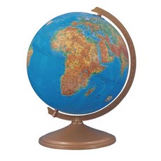 世界一般型地形圖地球儀 304-CA, 混色