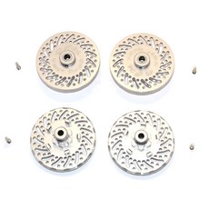 GPM鋁合金輪六角爪2mm附剎車片4入組, GS, 1套