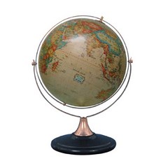 Segeroglobe 全球行政地圖 Globe 270-ABR 韓文版, 棕色