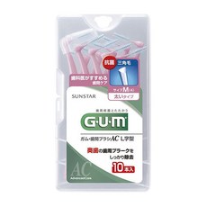 SUNSTAR 三詩達 G.U.M Angle L型牙間刷 M, 10片, 1個