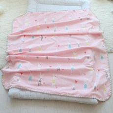 JAEWON 薄被 105*120cm, 兔子家庭款