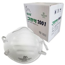 꽃사슴 그린텍 2001 2급 방진 마스크 20p, 12개입