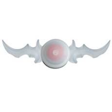 YK Devil 자전거 스포크 라이트 레드 YK-001, 1개