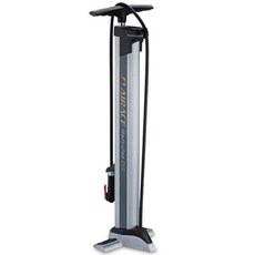 AIRACE 헤라클래스 디지털 자전거 고압펌프 AF-19, 블랙 + 실버, 1개
