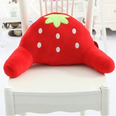 Sunheeshop 草莓造型靠枕, 紅草莓