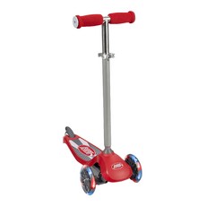 라디오플라이 LED휠 디럭스 스쿠터 2018년, 레드, 1개