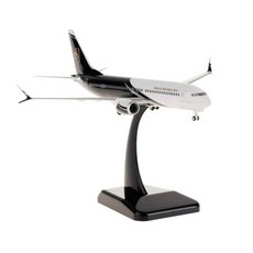 호간윙스 1/200 보잉 비즈니스 JETS 737 MAX 8 HG910802WH 모형비행기, 혼합 색상