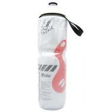 디바이크 뚜르드 프랑스 보냉물통, 화이트 + 레드, 710ml, 1개