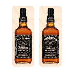 모두의팩토리 세계맥주 미니버틀 냉장고자석 2p, 32잭다니엘2