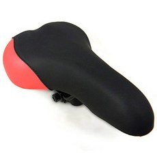 TR 블로그 MTB 자전거 안장 단품, 블랙, 1개