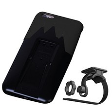 BM WORKS Bikemate Slim 5 iPhone 6+ 獨家標準包裝智能手機支架, 黑色的, 1個