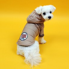 you're a peach 小狗籃墊, 淺褐色的