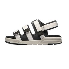 paperplanes 中性款拼色涼鞋 PP1432, 265mm, Dark Gray White