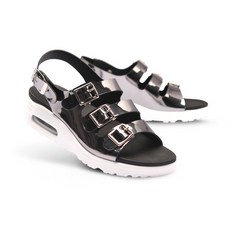 paperplanes 女式涼鞋 PP1414, 金屬灰, 225