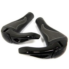 DBIKE DR4 Ergomic Handle Lock Grip 2p 套組, 黑色的, 1套