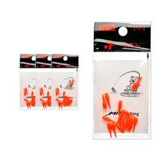 MR찌사랑 2~3mm 겸용 형광 케미꽂이 주황, 4개