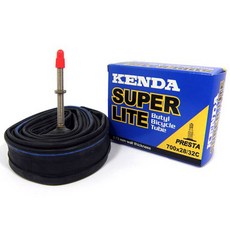 켄다 슈퍼라이트 로드용 자전거 튜브, 1개