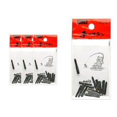 MR찌사랑 2~3mm 겸용 형광 케미꽂이 검정, 4개