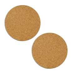 모두의팩토리 무지 11종 컵 코스터 코르크 01 10p 세트, 2개